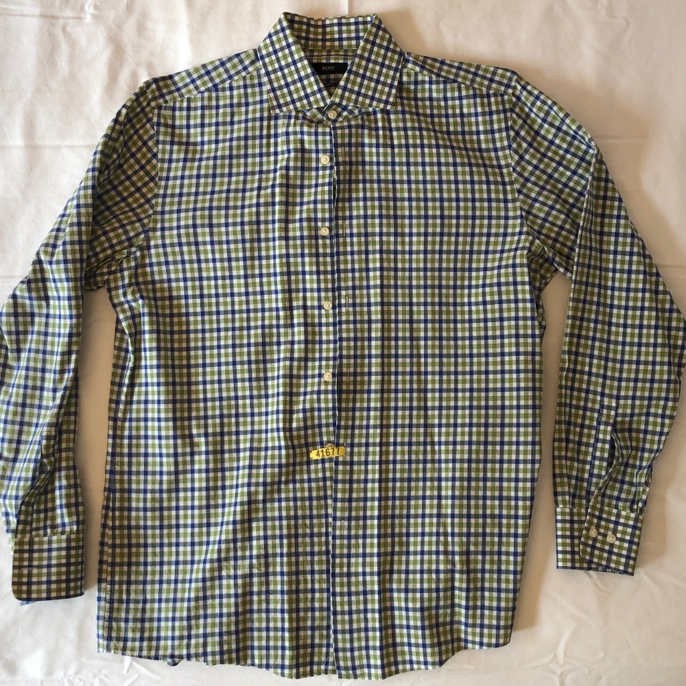 Hugo Boss Sharp Fit 100% Cotton Shirt – Neck 16/Arm 34/35